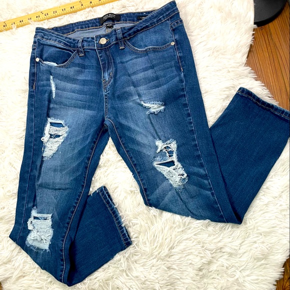 Judy Blue Denim - Judy Blue Distressed Capri Women’s Size 13